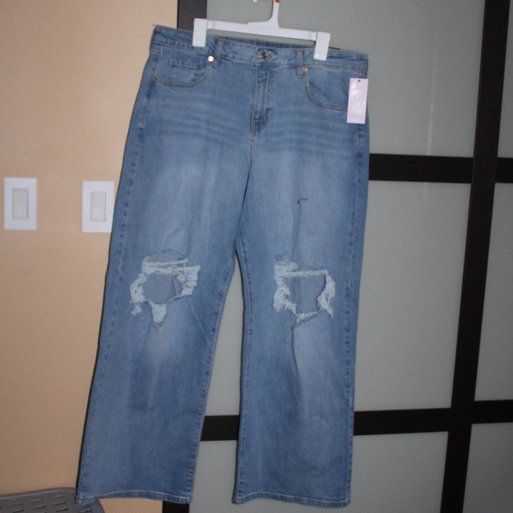 Wild Fable High-Rise Baggy Women's Blue Jean Pant - Size 16 - NWT